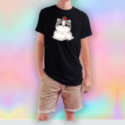 Cartoon cute tomato cat tee T Shirt