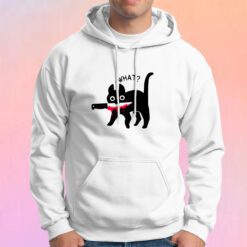 Cat What Hoodie