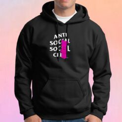 Cheap Anti Social Social Club Bearbrick Hoodie