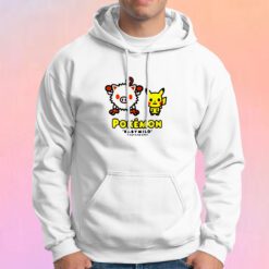 Cheap BAPE x Pokemon Mankey Hoodie