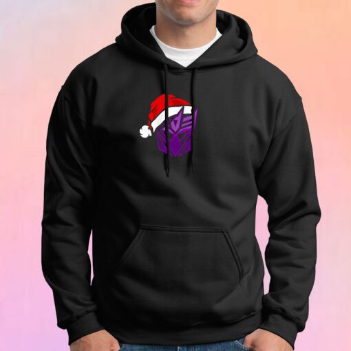 Christmas Santa Transformers Decepticon Hoodie