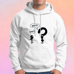 Comma To Question Mark Wait What Hoodie
