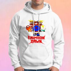Crimson Dawn Hoodie