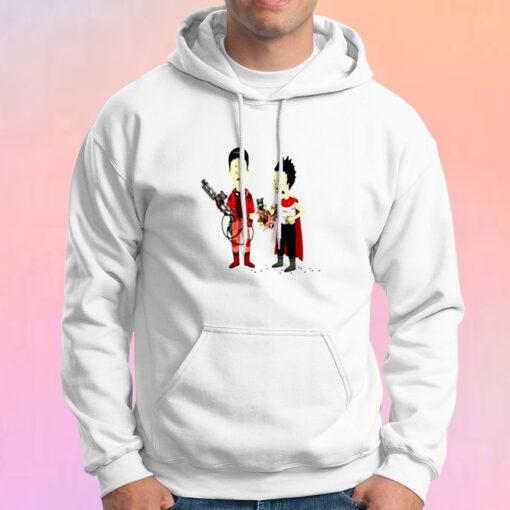 Cyberpunk Beavis And Butthead x Akira Hoodie