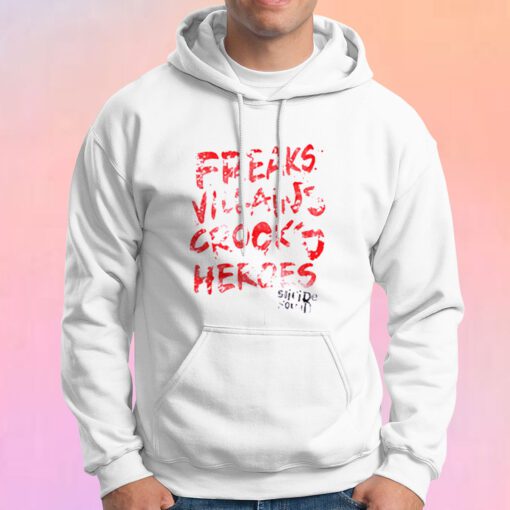 DC Comics Suicide Squad Freaks Villains Hoodie