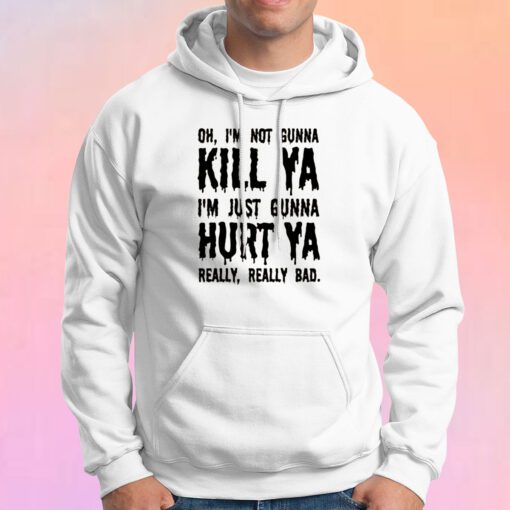 Dc Comics IM No Gunna Matar Ya Hoodie