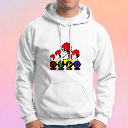 Devo Duty Music New Wave Retro Hoodie