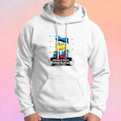 Disney Donald Duck Mugshot Cartoon Hoodie