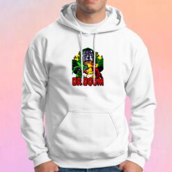 Dr Doom Vintage Bronze Age Comics Hoodie