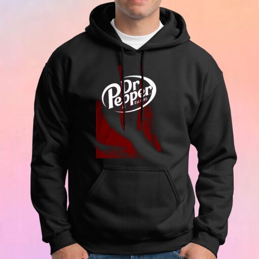 Dr Papper Slogan Logo 1885 Hoodie