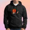 Dwight Pumpkin Raglan Baseball Hoodie