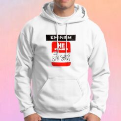 Eminem Slim Shady Sticker Hoodie