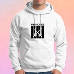 Fencing Degen Swords Hoodie
