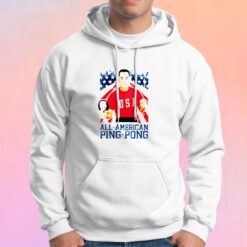 Forrest Gump American Ping Pong Hoodie