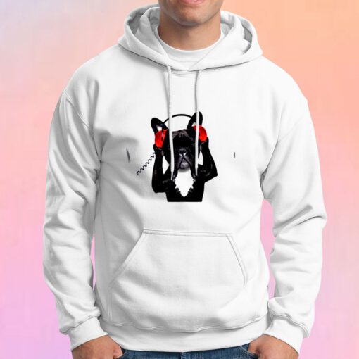 French Bulldog DJ Hoodie