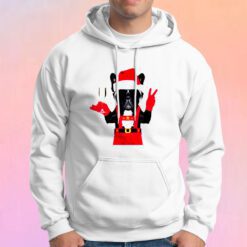 French Bulldog Santa Style Hoodie