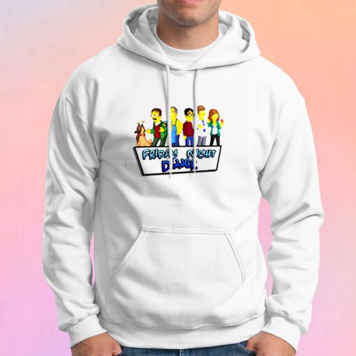 Friday Night Dinner Simpsons Shalom Hoodie