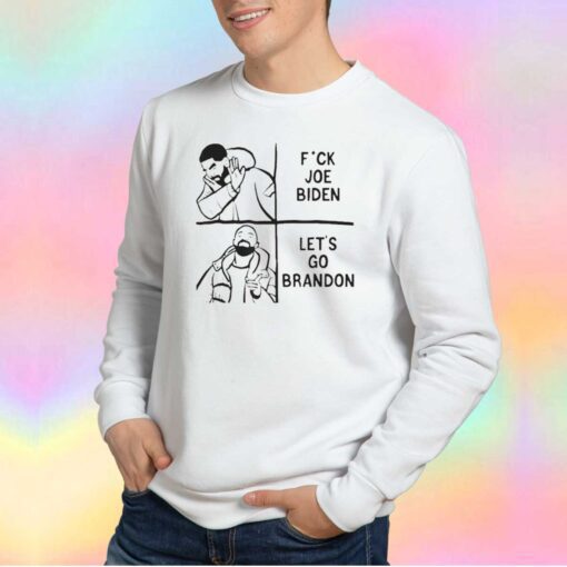 Fuck Joe Biden Costume Lets Go Brandonn tee Sweatshirt