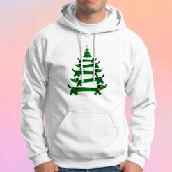 Funny Dachshund Christmas Tree Hoodie