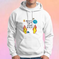 Funny Doodle Peaceful Hoodie
