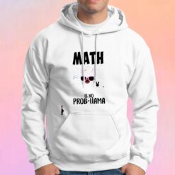 Funny Llama Math Teacher Math Hoodie