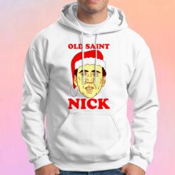 Funny Old Saint Nick Santa Christmas Hoodie
