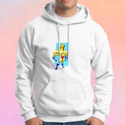 Funny Ren and Stimpy Powdered Toast Man Hoodie