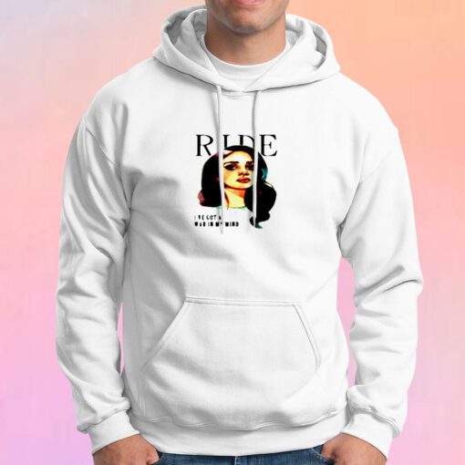 Funny Ride Lana Del Rey Vintage Hoodie