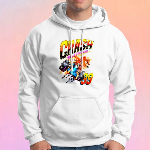 Funny Vintage Crash Team Racing Hoodie