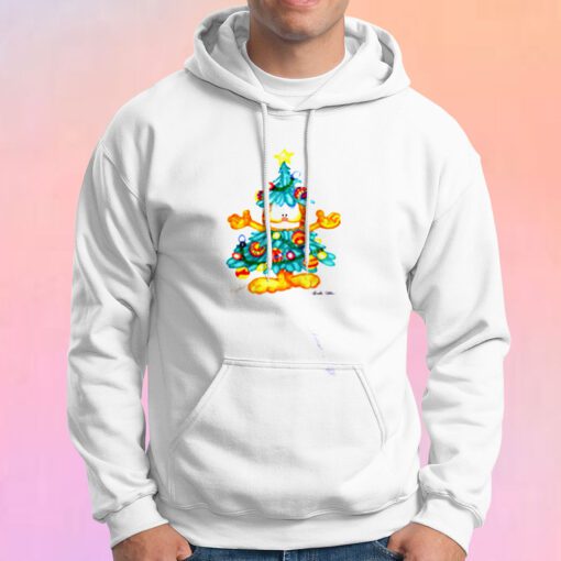 Garfield Christmas Tree Hoodie