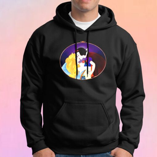Gay Fairytale Disney Princess Kissing tee Hoodie