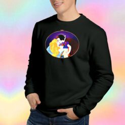 Gay Fairytale Disney Princess Kissing tee Sweatshirt