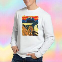 Gingerbread Man Cookie Monster The Scream tee Sweatshirt