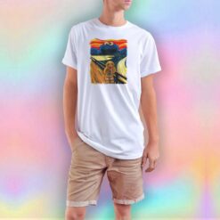 Gingerbread Man Cookie Monster The Scream tee T Shirt