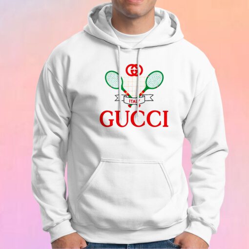 Gucci Tennis Logo tee Hoodie