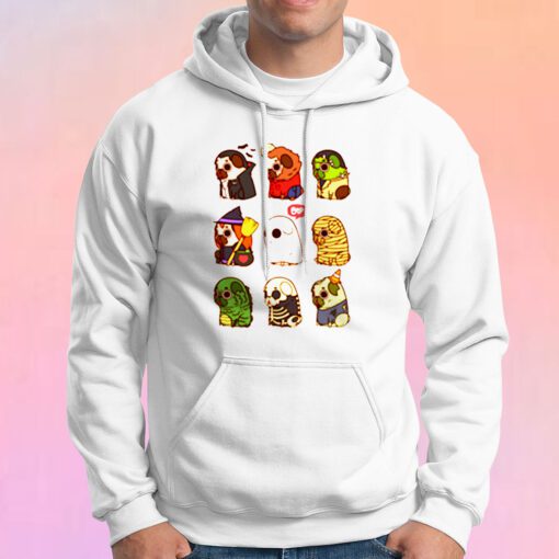 Halloween Puglie Hoodie