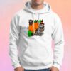Halloween Pumpkin Black Cats Hoodie