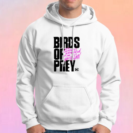 Harley Quinn Birds of Prey Movie Logo Hoodie