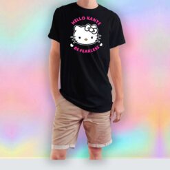 Hello Kitty Kanye West be fearless tee T Shirt