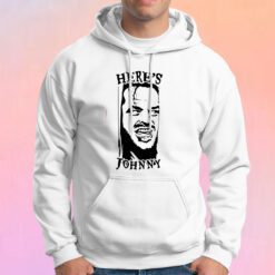 Heres Johnn 80s Movie Hoodie