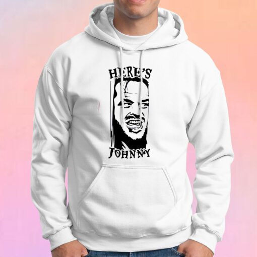 Heres Johnn 80s Movie Hoodie