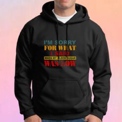 I Am Sorry For What Hoodie