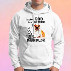 I Asked God For A True Friend Hoodie