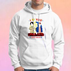 I Love You to the Upside Down and Back Hoodie