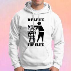 Illuminati Illuminaten Delete The Elite Anti Stop All Seeing Eye Hoodie