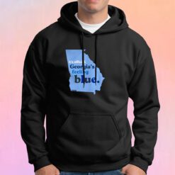 Its Official Georgias Feeling Blue 2020 Map Hoodie