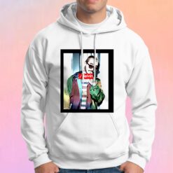 J Balvin in Kruger Style Hoodie
