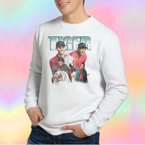 Jayson Tatum rocks Tiger Woods tee Sweatshirt
