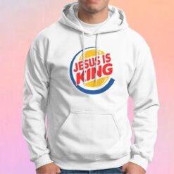 Jesus Is King tee Hoodie