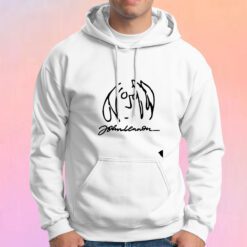 John Lennon Signature Art Hoodie